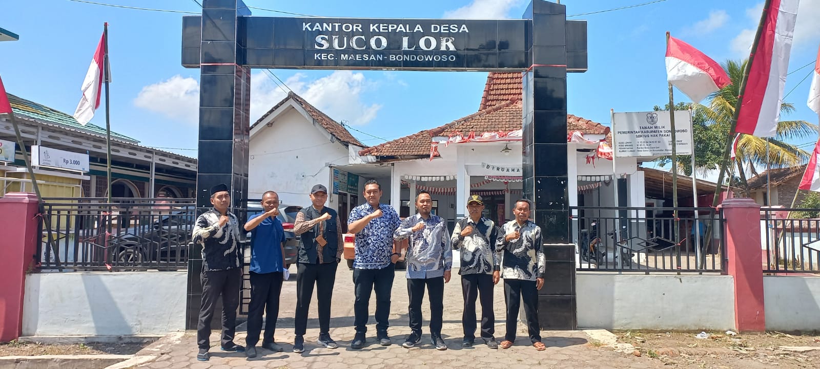 Pemprov Jatim Akan Kucurkan Bantuan Rehabilitasi Kantor Desa Suco Lor